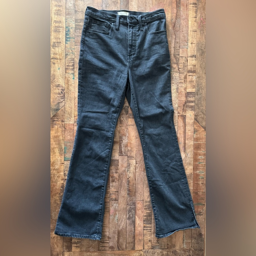Roadtripper Skinny Flare Black Madewell jeans size 28